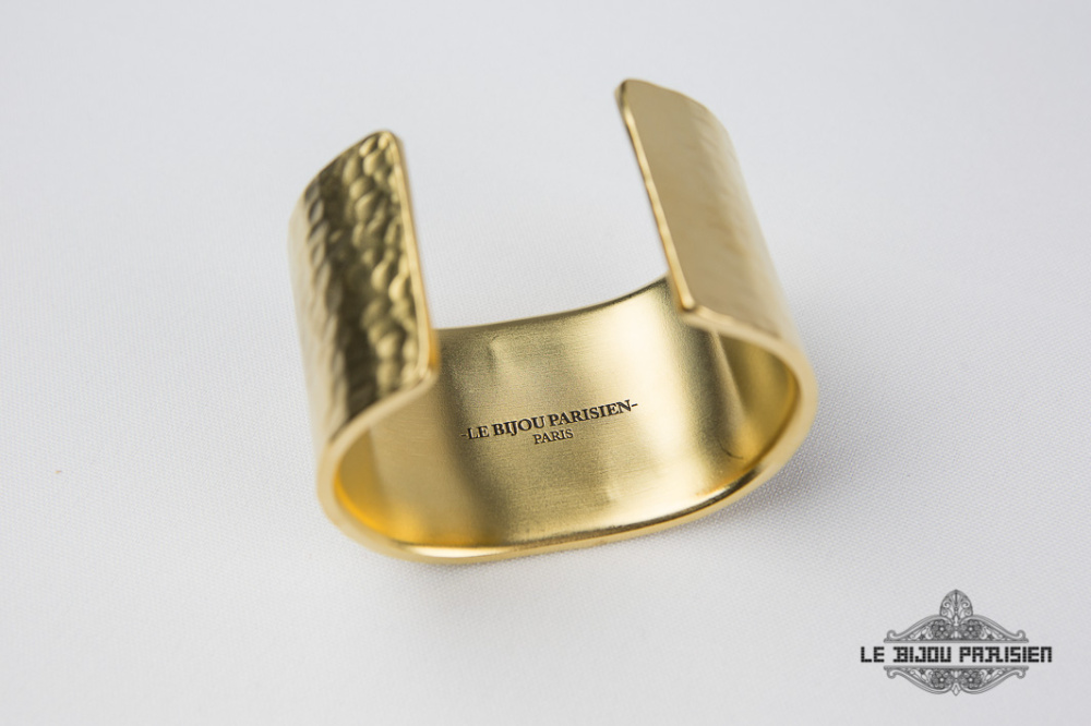 Dos de manchette dorée Le bijou parisien