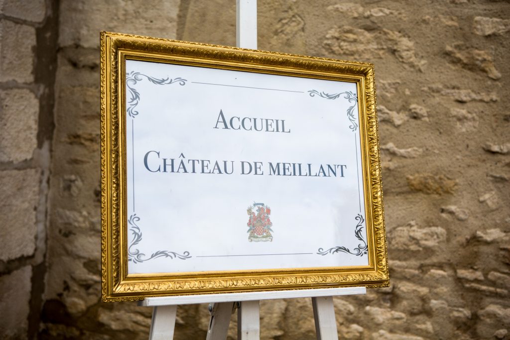 Détail communication château de Meillant en Berry