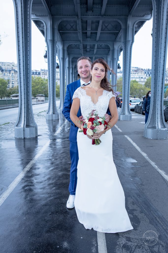 Reportage de mariage à Bir Hakeim, Paris